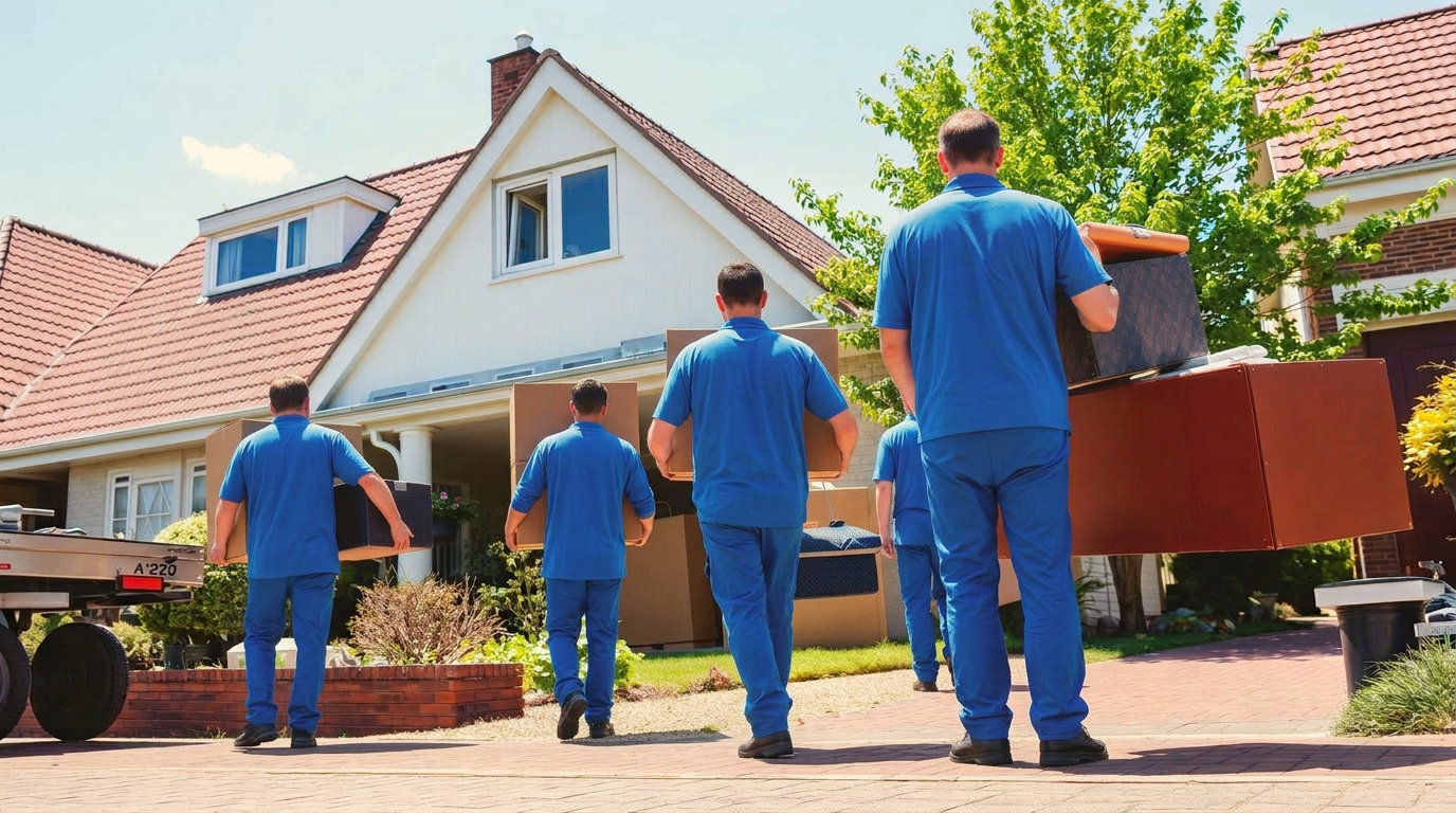 Professionele woningontruiming Brabant - team bezig met huis leegmaken